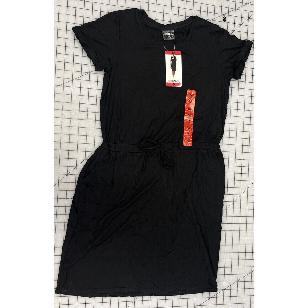 32 Degrees Cool Dress M With Pockets Bow And Elastic Waist Band R9